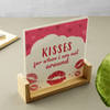 Buy Long Distance Kisses Couples Sandwich Photo Frame