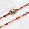 Gift Lotus Grace Rakhi and Festive Treats Combo