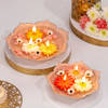Gift Lotus Radiance Urli Set With Floating Flower Candles