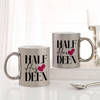 Love And Deen Personalized Metallic Couple Mugs - Set Of 2