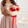 Shop Love Bouquet of Roses, Teddy, And Chocolate for Valentine's Day