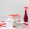 Gift Love-filled Heart Shaped Cake (2 Kg)
