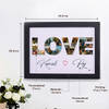 Gift Love Letters Personalized Couple Photo Frame