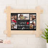 Love Memories Personalized Wooden Photo Frame