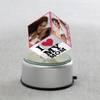 Gift Love My Mom Personalized Rotating Crystal Cube with LED