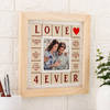 Gift Love Reasons Personalized Wooden Photo Frame
