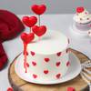 Gift Love Whirl Red Velvet Cake (750 Gm)