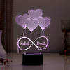 Gift Love You To Infinity Personalized LED Lamp