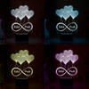 Shop Love You To Infinity Personalized LED Lamp
