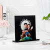 Buy Love You To The Moon And Back - Personalized Caricature With Photo Frame
