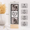 Shop Lovely Moments Personalized Couples Acrylic Photo Stand
