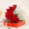 Gift Lovely Red Roses in a Box