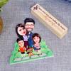 Buy Loving Family Personalized Caricature Stand