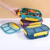 Shop Lunch Box - 4 Compartments - Assorted - Single Piece
