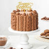 Gift Luscious Double Chocolate Birthday Cake