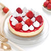 Luscious Strawberry Cheese Cake (600 Gm)