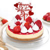 Gift Luscious Strawberry Cheese Cake (600 Gm)