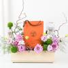 Buy Luxe Blooms And Fragrance Gift Tray Hamper