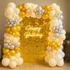 Luxe Gold Birthday Balloon Decor