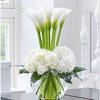LUXURY CALLA LILY AND HYDRANGEA BOUQUET