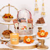 Luxury Diwali Hamper in Silver Plated Basket