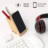 Gift Maple 15W Wireless charger and USB Hub with Pen Stand
