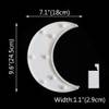 Shop Marquee Light - Moon Shape - White - Single Piece
