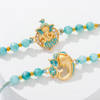 Gift Meenakari Ganesh Rakhi - Set Of 2