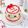 Merry Christmas Cream Cake (500 Grams)