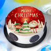 Merry Christmas Poster Cake (1 kg) Online