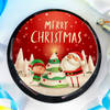 Gift Merry Christmas Poster Cake (2 kg)