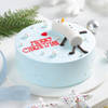 Buy Merry Christmas Snowman Cake (500 gm)