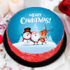 Merry Christmas Snowman Poster Cake (2 kg) Online