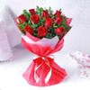 Buy Mesmerising Red Roses Bouquet with Chocolate Cake