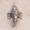 Metal Carved Lord Ganesha Face Wall Hanging