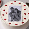 Buy Monochrome Love Personalized Photo Cake