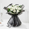 Monochrome Magic Rose Bouquet