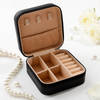 Buy Monogram Mini Jewellery Organizer Box - Personalized - Black
