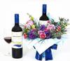 Montgras Estate Merlot x Flowers Wine Gift Set Online