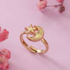 Moon N Star Fashion Ring for Girls