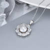 Gift Moonlit Grace 925 Sterling Silver Pendant With Chain