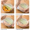 Shop Multi Functional Silicone Food Wrap - Clear Reusable - Set Of 4