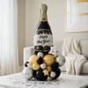 New Year Champagne Balloon Arrangement