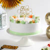 New Year Fresh Fruit Cake