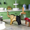 Buy Nordic Elegance Gold Elephant Sculpture