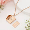 Gift Off white Jewellery Organizer With Envelope Pendant - Personalized