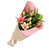 Oriental Pink Lily Valentine's Day Bouquet Online
