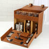 Shop Party Starter Personalized Portable Bar Set - Tan