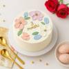 Pastel Floral Milestone Cake (1kg)