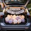 Pastel Purple Birthday Balloon Car Decor